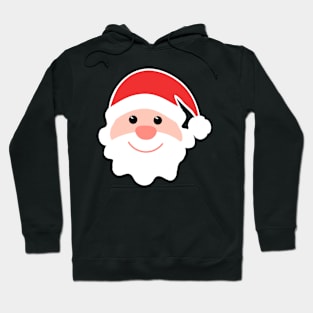 Happy Santa Claus Pattern Hoodie